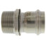 3" ProPress 304 Stainless Male XL-S Adapter w/ FKM Seal (P x MNPT)