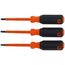 Screwdriver Set, 1000V Insulated, 3 Piece
