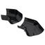 2.75" 45-Degree Slimduct Flat Elbow (Black)