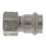 3/4" x 1/2" ProPress 304 Stainless Female Adapter w/ FKM Seal (P x FNPT)