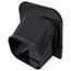 3.75" Slimduct Soffit Inlet (Black)