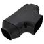 3.75" Slimduct Tee (Black)