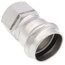 1" x 3/4" ProPress 304 Stainless Female Adapter w/ FKM Seal (P x FNPT)
