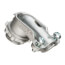 4" Zinc 90-Degree Squeeze Flex Connector