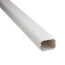 3.75" x 6.5' Slimduct Duct Line Set Cover (White)
