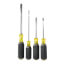 4 Piece Cushion-Grip Screwdriver Set