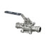 1" ProPress 316 Stainless Steel 3-Piece Ball Valve