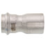 1" x 3/4" ProPress 304 Stainless Reducer w/ FKM Seal (FTG x P)