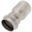 1" x 3/4" ProPress 304 Stainless Reducer w/ FKM Seal (FTG x P)