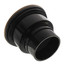 3" Solvent Weld On-Grade Adjustable Cleanout, ABS, Nickel Bronze