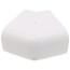 5.5" 45°Slimduct Flat Elbow (White)