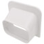 5.5" Slimduct Soffit Inlet (White)