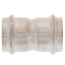 1-1/4" ProPress 304 Stainless Coupling w/ FKM Seal - w/ Stop (P x P)