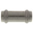 1/2" ProPress 304 Stainless Coupling w/ FKM Seal - No Stop (P x P)