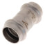 4" ProPress 304 Stainless XL-S Coupling w/ FKM Seal - No Stop (P x P)