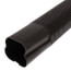 2.75" x 20" Length Slimduct Flexible Elbow (Brown)