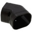 2.75" Slimduct 45° Flat Elbow (Brown)