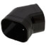 2.75" Slimduct 45° Flat Elbow (Brown)