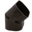 3.75" Slimduct 45° Vertical Elbow (Brown)