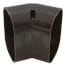 3.75" Slimduct 45° Vertical Elbow (Brown)