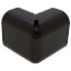 3.75" Slimduct 90° Vertical Elbow (Brown)