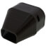 3.75" Slimduct End Fitting (Brown)