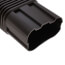 3.75" x 31" Length Slimduct Flexible Elbow (Brown)