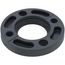 1-1/4" PVC Sch. 80 Van Stone Split Flange Ring w/ 2 Halves