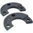 1-1/4" PVC Sch. 80 Van Stone Split Flange Ring w/ 2 Halves