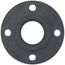 2-1/2" PVC Schedule 80 Van Stone Flange w/ PVC Ring (FIPT)
