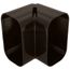 5.5" 90° Slimduct Vertical Elbow (Brown)