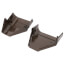 5.5" Slimduct End Fitting (Brown)