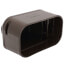 5.5" Slimduct End Fitting (Brown)