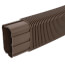 5.5" x 31" Length Slimduct Flexible Elbow (Brown)