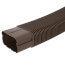 5.5" x 31" Length Slimduct Flexible Elbow (Brown)