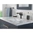 Dorval Two Handle Single Hole Monoblock Bathroom Faucet, 1.2 GPM (Matte Black), 856-BL-DST