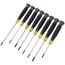 Precision Screwdriver Set, Slotted, Phillips, and TORX 8 Piece