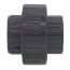 1" PVC Sch. 80 Union With Viton O-Ring Seal (S x S)