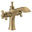 Dorval 2 Handle Single Hole Monoblock Bathroom Faucet, 857-CZ-DST