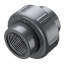 1/4" PVC Schedule 80 FKM Union 2000 (FPT x FPT)