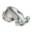 3" Zinc 90° Squeeze Flex Connector
