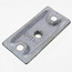 3/8" Electro-Galvanized Ceiling Plate
