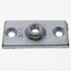 3/8" Electro-Galvanized Ceiling Plate