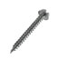 Register Screws - 8" x 1-1/2" x 1/4"-White (100/PK), 86-10917-100PK