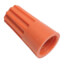 Orange Twist-On Wire Connectors - 22-14 AWG (Bag of 50), 86-73F-50PK
