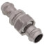 1/2" ProPress 304 Stainless Union w/ FKM Seal (P x P)