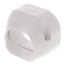 2.75" Slimduct End Fitting (White)