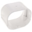2.75" Slimduct Coupler - SJ-77-W (White)