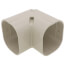 2.75" 90° Slimduct Vertical Elbow (Ivory)