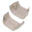 2.75" Slimduct End Fitting (Ivory)